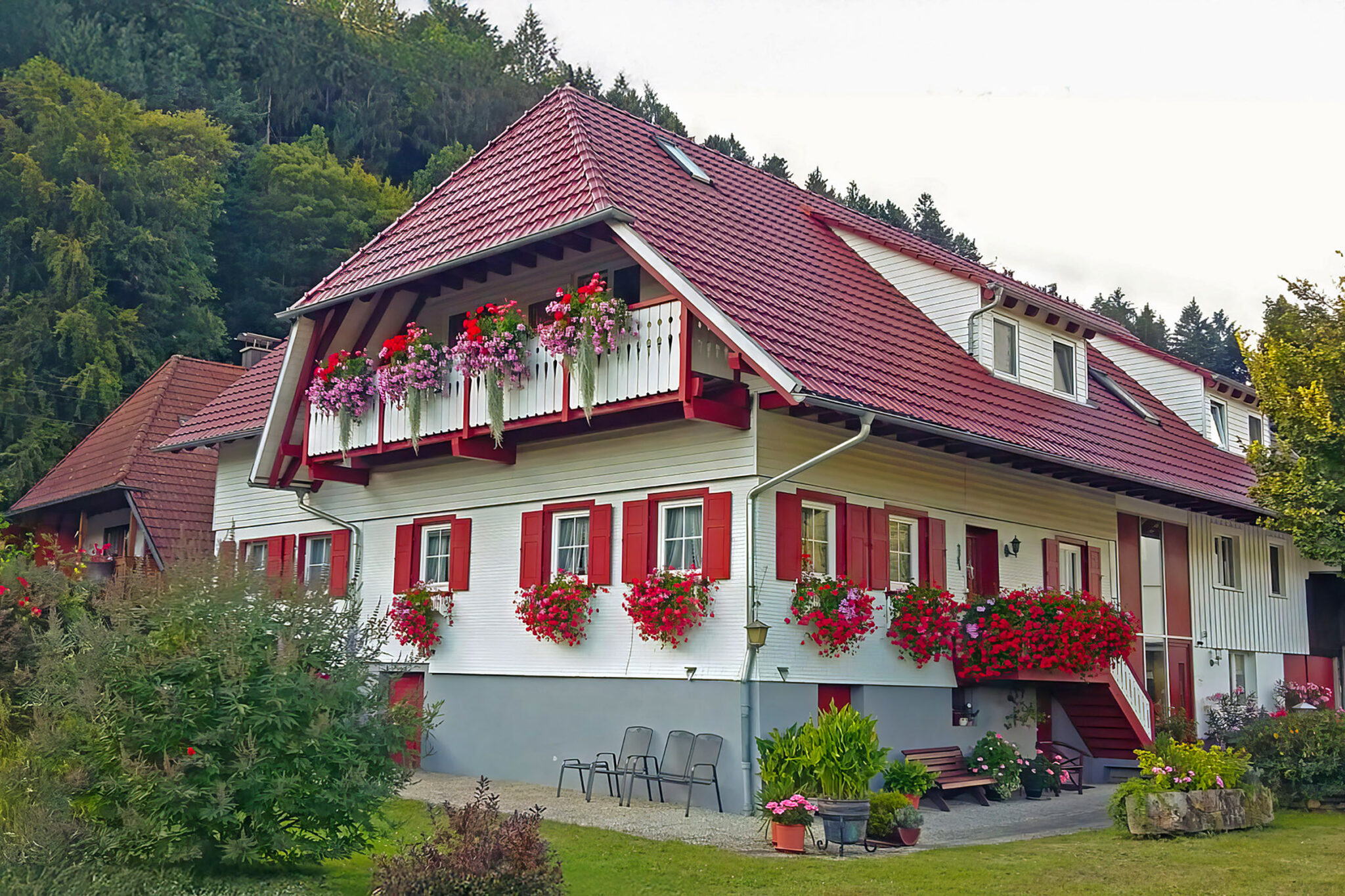 Außenansicht des Ferienhaus Zimmermann in Zell am Harmersbach im Schwarzwald