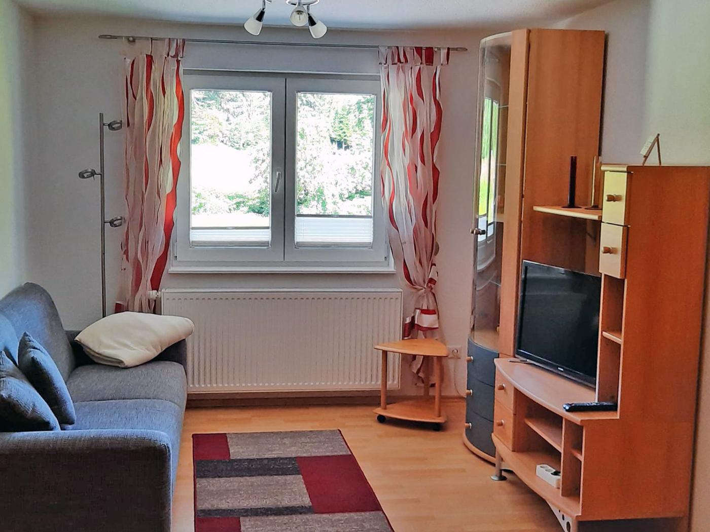 Wohnraum im TV in der Ferienwohnung 4 im Ferienhaus Zimmermann in Zell a.H. im Schwarzwald